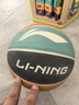 李宁（LI-NING）篮球儿童5号比赛室内外耐磨水泥地幼儿小学生青少年户外橡胶五号 实拍图