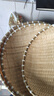 竹编簸箕馒头收纳筐竹编制品篮子竹编筐洗菜沥水淘米篮果篮小箩筐 大竹编收纳篮三件套42/45/49 实拍图