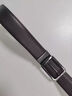 七匹狼（SEPTWOLVES）男士皮带真皮针扣腰带正品高档品牌纯牛皮潮2025新款男式爸爸裤带 潮流款啡色lihe7A827000700-13） 实拍图