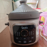 美的（Midea）电炖锅电砂锅 快炖炖汤盅电炖盅煲汤煮锅紫砂锅5.5L 双环火加热一体多功能锅 DGE55J56国家补贴 实拍图