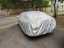 鑫盛凌车衣全车罩防雨防晒汽车遮阳罩牛津布隔热防尘防风盖车布四季加厚 适用于问界M5车衣全车罩 银色加棉加厚牛津布汽车衣罩外套 实拍图
