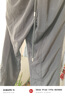 主意范（ZHUYIFAN）美式微喇裤子男款夏季斜切速干冲锋裤软壳防水风直筒显腿长休闲裤 黑色（高品质升级版） XL 120-140斤 实拍图