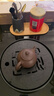 苏氏陶瓷（SUSHI CERAMICS）办公家居简易茶盘高山流水陶瓷茶盘 直径25.5cm 实拍图