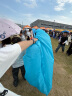 格术充气沙发音乐节露营装备户外懒人空气沙发演唱会充气床坐垫躺椅蓝 实拍图