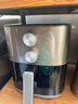 美的（Midea）空气炸锅炎烤双热源 可视不用翻面 实用大容量6.5L 易用旋扭控温控时 家用煎烤烘炸一体机 KZE6559 实拍图