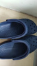 卡骆驰crocs洞洞鞋贝雅男鞋女鞋轻便耐磨一脚蹬拖鞋休闲鞋|10126 深蓝-410 40 (250mm) 实拍图
