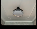 雷士（NVC）LED照明风扇灯吊扇灯北欧餐厅卧室黑色灯具全光谱1级能效遥控42寸 实拍图