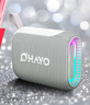 雷登（OHAYO）S5蓝牙音箱无线音响便携式低音炮户外露营骑行跑步超低音家用办公迷你防水设计 灰色 实拍图