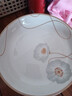 陶瓷碗家用喜庆乔迁新居碗碟餐具套装岁月静好饭碗 岁月静好2个装圆盘【7英寸】 实拍图