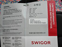 SWIGOR瑞士双肩包大容量商务旅行背包男电脑包高中生书包男士包出差休闲 黑色标准版（15.6寸） 实拍图