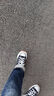 匡威（Converse）官方 Run Star Hike低帮帆布流星厚底鞋黑色168816C 黑色/168816C 37 实拍图