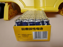 双鹿 5号碳性电池40粒盒装 适用于儿童玩具/遥控器/鼠标/话筒/闹钟/血压仪等 R6/AA电池 40粒盒装 实拍图