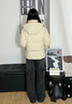 波司登（BOSIDENG）2025新款羽绒服男女同款情侣短款脱卸帽90绒修身外套B250245910XS 浅纱米|7482 S 160/84A 实拍图