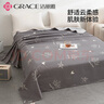 洁丽雅（Grace）床单单件 双人床单 四季亲肤床上用品 迪安娜灰色2*2.3M 实拍图