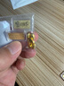 周六福 黄金足金999元宝金条小金豆爱心赏金玩咖投资金系列 计价 花生-1g 实拍图