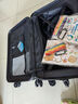 银途日本行李箱男女超大容量托运万向轮拉杆箱耐磨抗摔女学生旅行密码 耀夜黑（低调奢华） 22英寸 实拍图