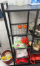 喻品置物架落地厨房多层功能波炉收纳架锅具蔬菜储物架ZW170四网120 实拍图