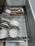 海蒂司【加粗加深双排碗位】拉篮304不锈钢厨房碗篮厨柜拉蓝阻尼碗碟篮 720柜体【双排碗架加深款】 实拍图