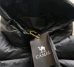 骆驼（CAMEL）【小太阳】户外羽绒服鸭绒加厚羽绒衣经典时尚防风保暖运动外套 幻影黑，A33CAPN163E 男女 XL 实拍图