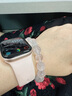 Apple/苹果 Watch Series 10 智能手表GPS款42毫米玫瑰金色铝金属表壳淡桃粉色运动型表带S/M MX1R3CH/B 实拍图