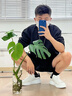 苏系新款暴麦昆小白鞋男2025正品百搭白色透气奢侈情侣经典板鞋男 白-黑皮尾（官方品质）精美礼品 42 男码 实拍图