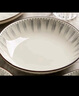 佩尔森（CERAMICS）饭碗家用创意日式菜盘家用陶瓷面碗汤碗釉下彩菜盘子碗盘餐具套装 7英寸圆盘4个 实拍图