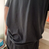 京东京造【10A抗菌】50支棉莫代尔凉感睡衣男睡衣短袖T恤家居服套装黛蓝XL 实拍图