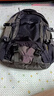 奥利·帝克 旅行双肩包男背包女旅游休闲大容量行李包韩版户外登山包 大号40L黑色（3046#） 实拍图