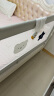 丸丫婴儿床围栏宝宝防摔床护栏床上床边防掉档板防护栏加高2.0m小星星 实拍图
