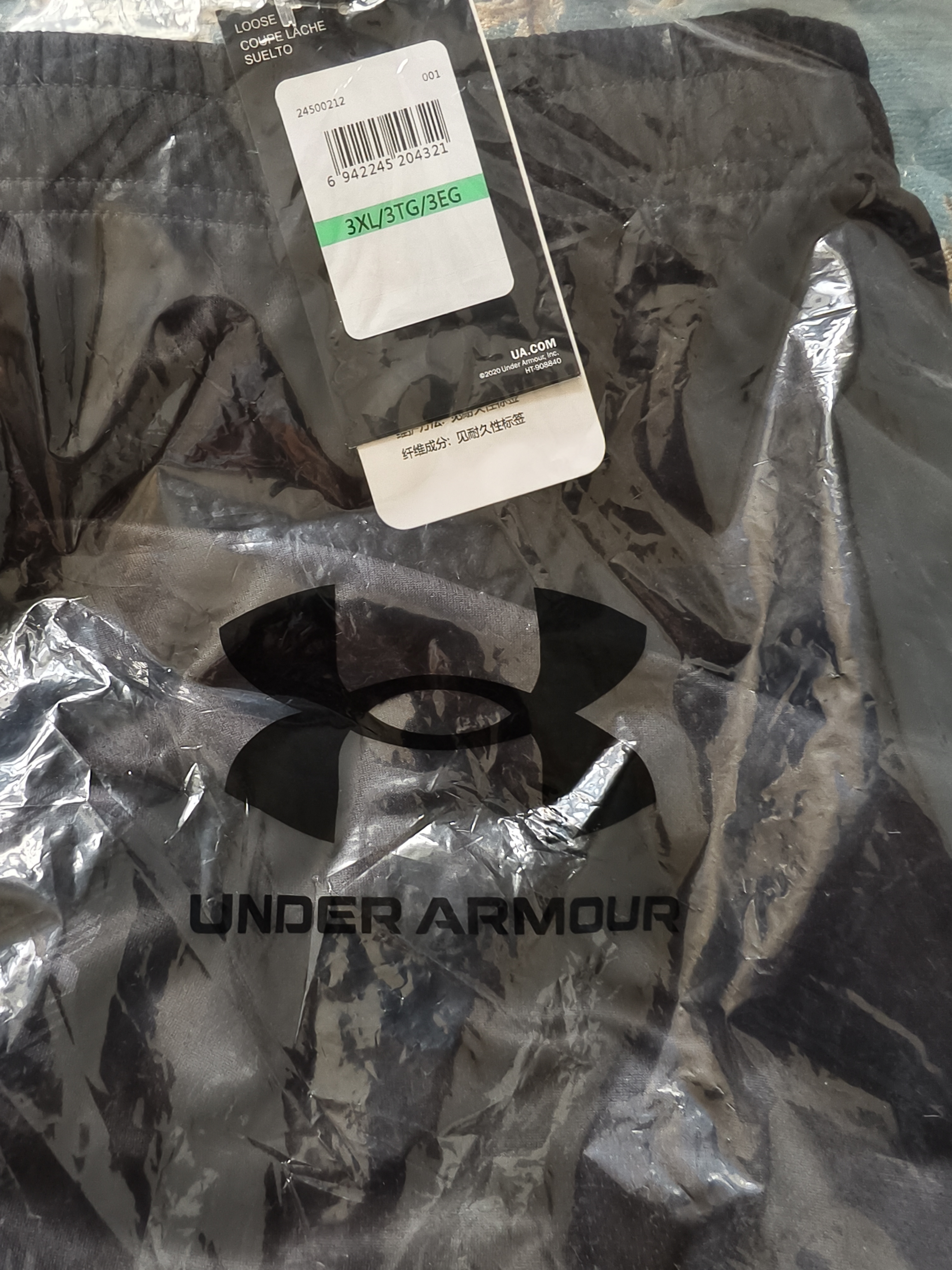 安德玛（Under Armour）男裤新款五分裤足球短裤运动裤跑步透气舒适球裤 实拍图