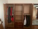 小木窝（XIAOMUWO） 衣柜 胡桃木实木衣柜卧室家具储物现代中式大衣柜组合衣橱经济型 六门衣柜 组装 实拍图