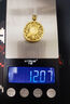 金至尊（3D-GOLD)许凯同款黄金吊坠八宝罗盘999足金挂坠不含项链生日礼物计价 总重13.6克（金重11.38克）-加大版 实拍图