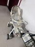 smartstroller遛娃神器婴儿推车可坐可躺轻便折叠双向高景观0-6岁用宝宝溜娃车 香槟白(铝合金车架+3D舒适透气) 实拍图