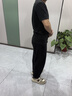 李宁速干凉爽健身运动裤男子纯色百搭舒适简约宽松休闲跑步长卫裤 【夏款】束脚-黑729-1 S (男165) 实拍图