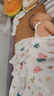 棉之润婴儿纱布浴巾6层A类棉纱新生儿童洗澡巾宝宝包巾105*105cm小熊款 实拍图