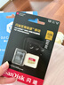 闪迪（SanDisk）128GB TF(MicroSD)内存卡 4K极速金卡A2 V30 U3行车记录仪 运动相机无人机 监控存储卡 读190MB/s 实拍图