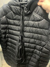 京东京造穿山甲轻薄羽绒服 连帽白鸭绒户外秋冬外套短款男 黑色 XXL 实拍图