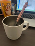 无印良品（MUJI）不锈钢双层马克杯 大容量男女办公学生水杯茶杯咖啡杯 白色 380ml 实拍图