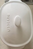 北鼎（Buydeem）陶瓷大炖盅大号家用餐具微波炉碗蒸炖锅电烤箱适用3.5L陶瓷大炖盅配件 实拍图