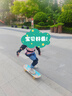  匹克（PEAK)儿童滑板轮滑双翘板男女初阶款闪光滑板车YW10402梦幻橙（12岁以下选购） 实拍图