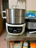 美的（Midea）电蒸锅 电煮锅 电火锅 多用途锅家用蒸包子锅电锅三层14.5L大容量分体式底锅可拆洗MZ-ZGC2852C 实拍图