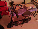 永久电动滑板车便携两轮代步车电瓶车迷你小型代驾折叠电动车锂电池 48V黑/65-75KM旗舰版强动力 实拍图