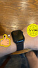 Apple/苹果 Watch Series 10 智能手表GPS款46毫米亮黑色铝金属表壳黑色运动型表带S/M MX263CH/B 实拍图