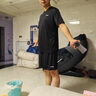 李宁运动套装男夏季新款速干短裤冰丝短袖健身夏装跑步运动服T恤套装 速干组合装-黑色速干衣+速干短裤 L /175(125-145斤) 实拍图