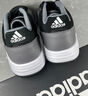adidas GAMETALKER简约休闲低帮篮球运动板鞋男女阿迪达斯官方 黑色/白色/灰色 41 实拍图
