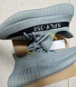 阿迪达斯Yeezy350灰湖绿夏日透气椰子男女休闲鞋HQ2060 UK10.545 实拍图