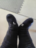 361°袜子男春季吸汗防臭透气毛巾袜跑步马拉松男士短袜子休闲运动男袜 【减震防滑底纹】黑色/1双装 均码 实拍图