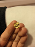 周大福 花月佳期四叶草黄金耳钉(工费220)约2.3g EOF1338 实拍图