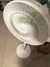 美的（Midea）【幸运草安睡风扇1S】直流变频轻音家用立式声控电风扇柔风落地扇台式桌面大风量一级能效抗菌电扇 实拍图