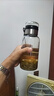 【送杯套】大容量加厚玻璃杯子便携吨吨杯茶水分离带杯套泡茶水杯 透明 1000ml吨吨桶 1只装 实拍图